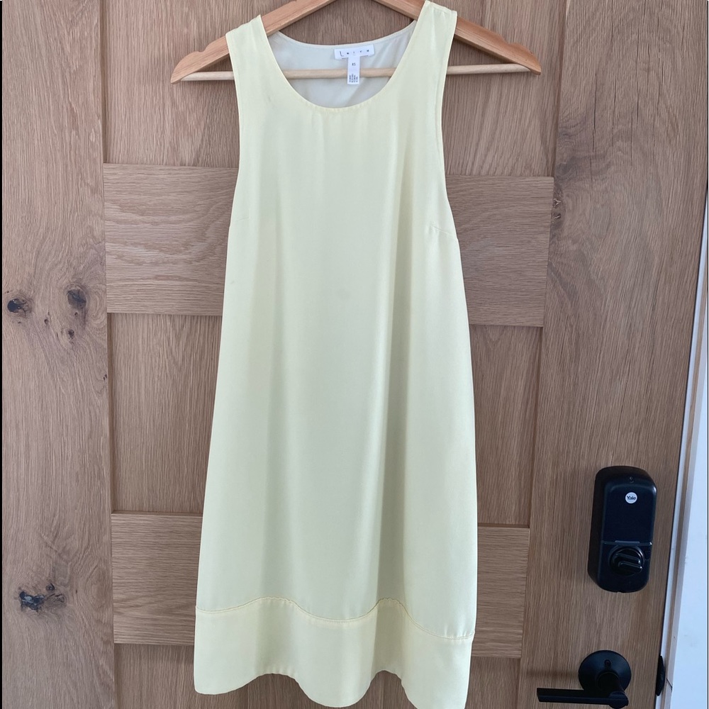 Leith Yellow Shift Dress, Small